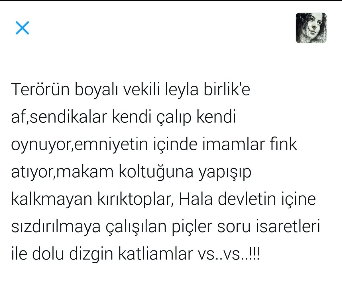 Bizi uyuttuklarını sanan çakallar
Biz uyumuyoruz da bu kadar aymazlığa bonzai çekenler uyuyor sanırım
USTAAAA....!! neler oluyor??