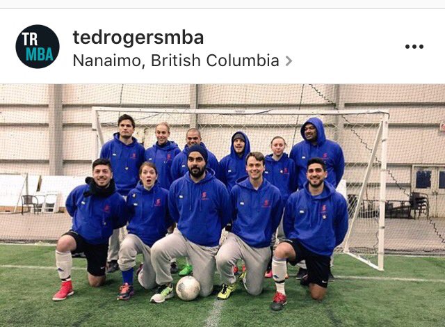 Our <a href="/TRogersMBAGames/">Ted Rogers MBA Games</a> soccer team is undefeated so far. Way to go! #MBAgames2017 #DeanSteven