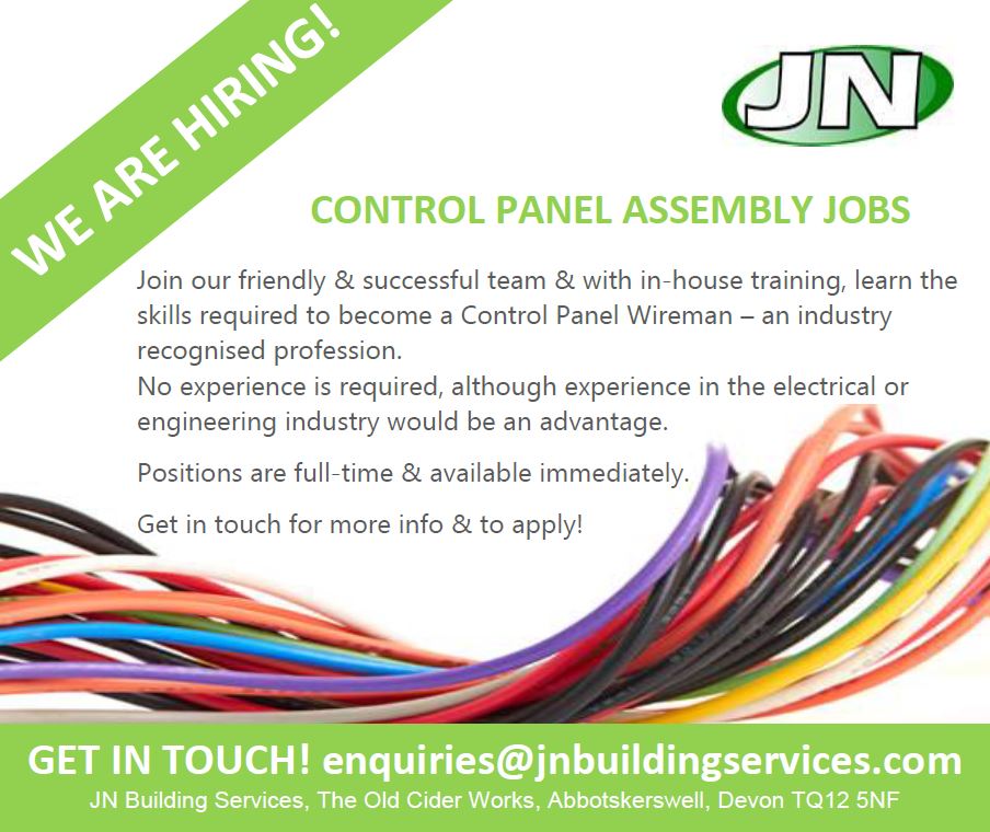 *WE ARE HIRING!*
Great opportunities to join our friendly &amp; successful #Devon team. #Jobs #ElectricalExcellence #BrightSparks - PLS RETWEET!