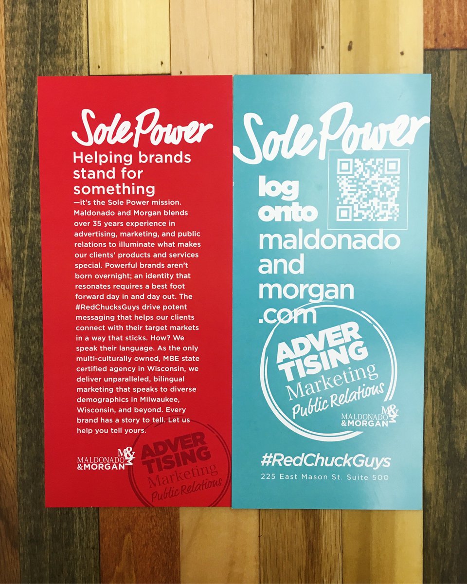 RedChuckGuys's tweet image. Our website has a fresh new look! Visit maldonadoandmorgan.com and see what the #redchuckguys have been up to! #solepower #milwaukee #mke