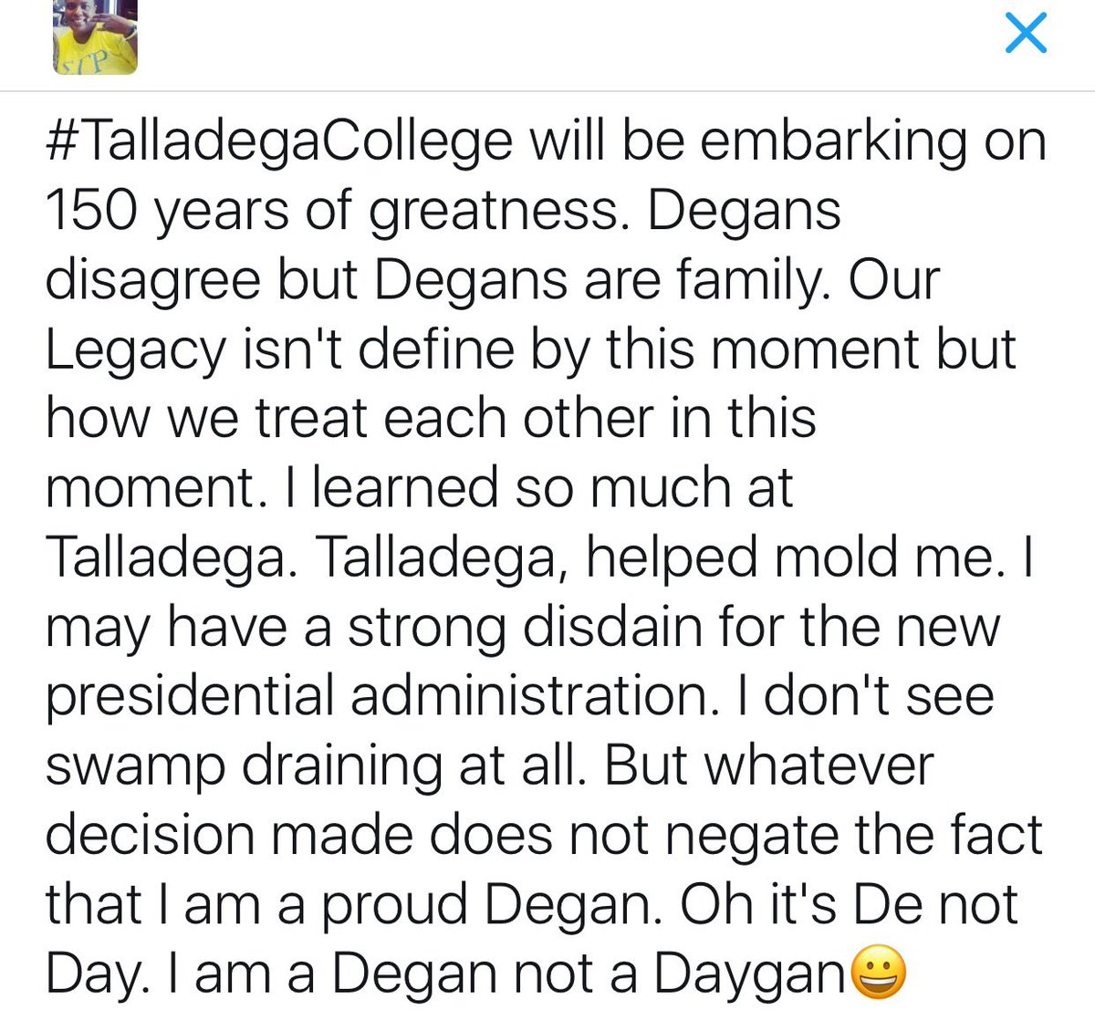 ProfTomboi's tweet photo. #TalladegaCollege #HBCU c/o 1999 you can still call me Storm😀🙌🏾 https://t.co/RK6YWV5U01