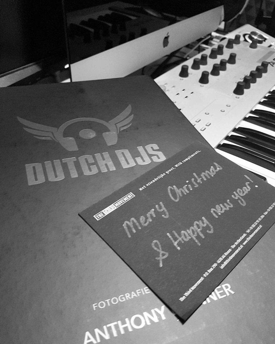 dutch_djs's tweet photo. There's no better way to start 2017 in our opinion. Enjoy @DjDPassion! We're curious who also received the #DutchDJs book as a gift?! #dta https://t.co/mKDkSktcjg