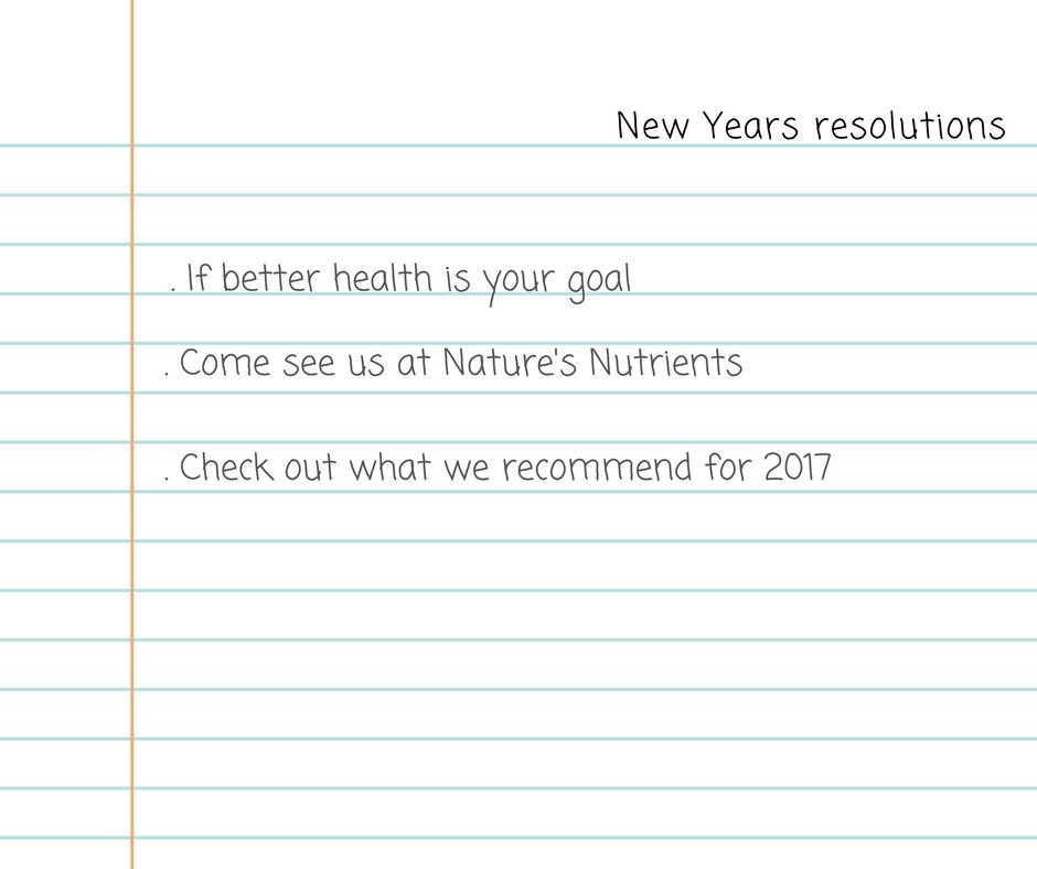 What new years resolutions have you made?