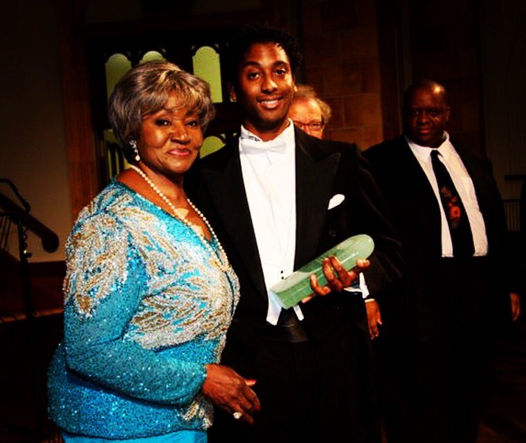 Happy 80th Birthday to Grace Bumbry!  Throwing back to this very happy evening. Many words of wisdom... 