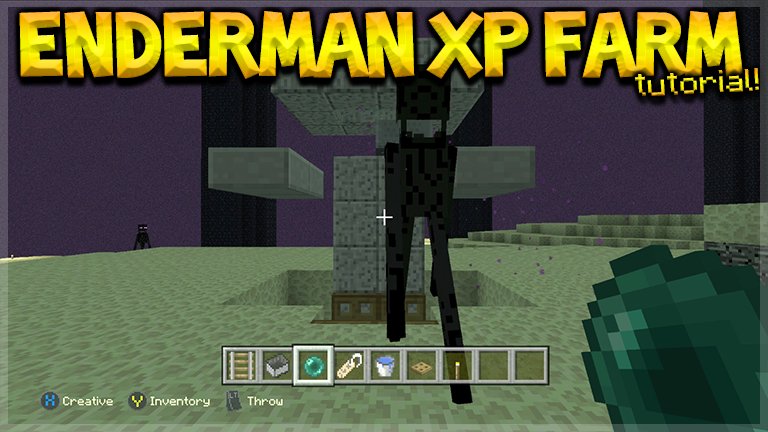 How to Make Enderman Farm  How to Make Enderman XP Farm