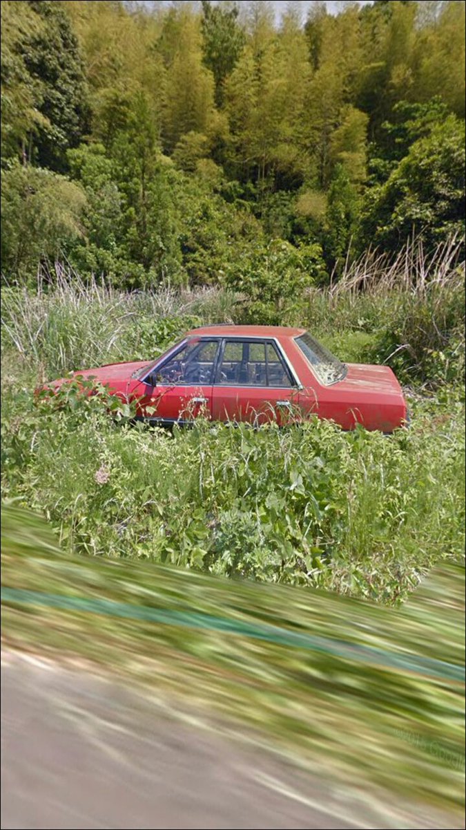 松本 昂 日産dr30スカイラインの廃車体 半分部品取りになってるけどボディサイドの 4valve Dohc Rs Turbo のデカールは健在だった Googleストリートビューより 松本 昂 日産dr30スカイラインの廃車体 半分部品取りになってるけどボディサイドの 4valve Dohc Rs Turbo のデカールは健在だった Googleストリートビューより