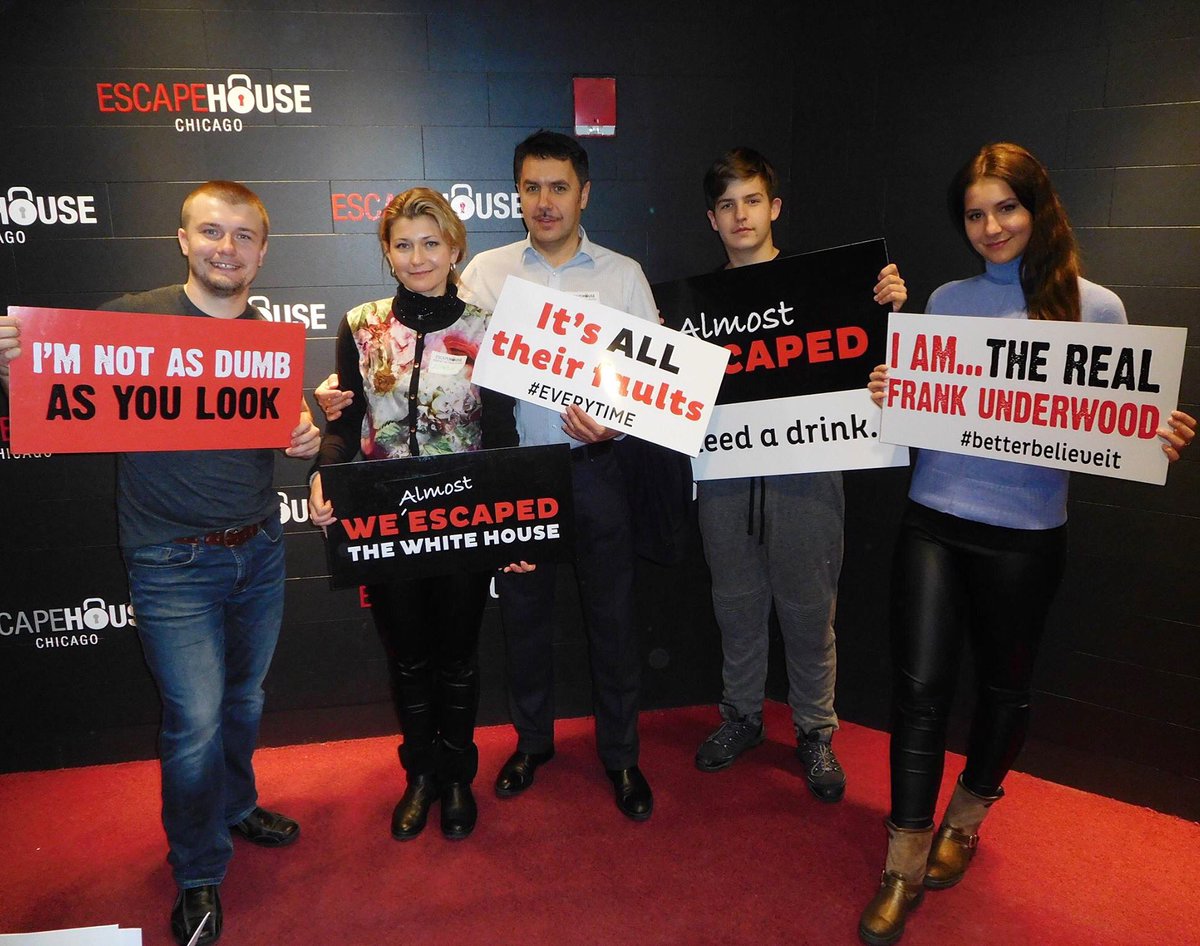 So close, Agents!
#escapehouse #whitehouse #almost #chicago