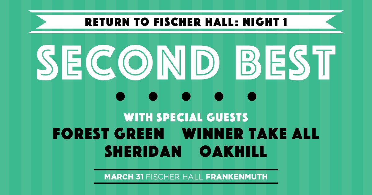 FusionShows's tweet photo. Fusion Shows &amp; @CCartsDIY present...Return to Fischer Hall: Night One!!

Tickets on sale: https://t.co/LebP8RrC24 https://t.co/c1majkxpJn