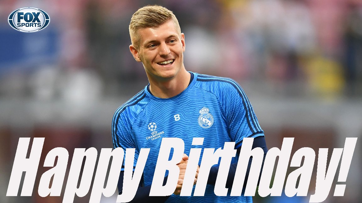 World Cup Champion Champions League Winner  Club World Cup Champion  Happy 27th birthday, Toni Kroos! 