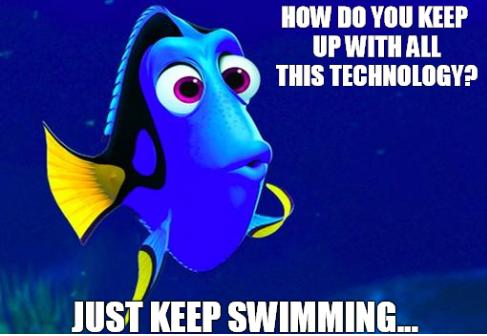 yaraasaleh's tweet image. Just keep swimming!

#antitechnology
