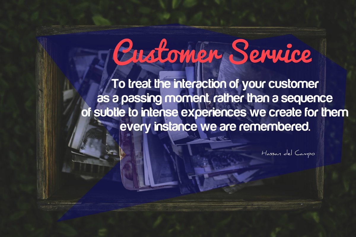 AngelsforLA's tweet image. You Need to give customers an experience, not customer service ow.ly/HmEn307EHYF #customerservice #customerexperience #smallbiz