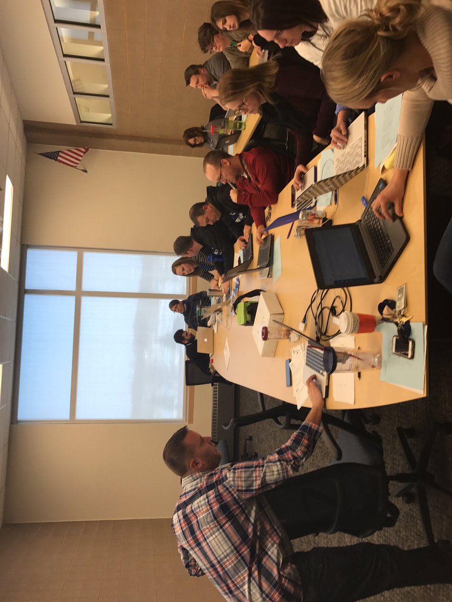 ADSIS collaborating with Science, FACS, and Business/ Marketing on how best to look at data #rhsinnovate