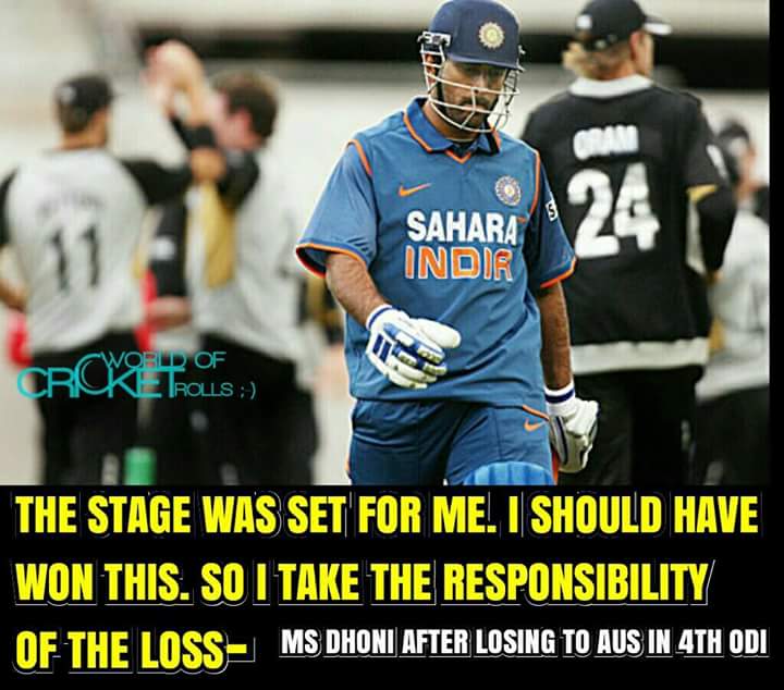 Manimpr3's tweet photo. #Dhoni best captain for the reason.. 
Dark night for me and all mahi fans.. https://t.co/g8URjyWXQS
