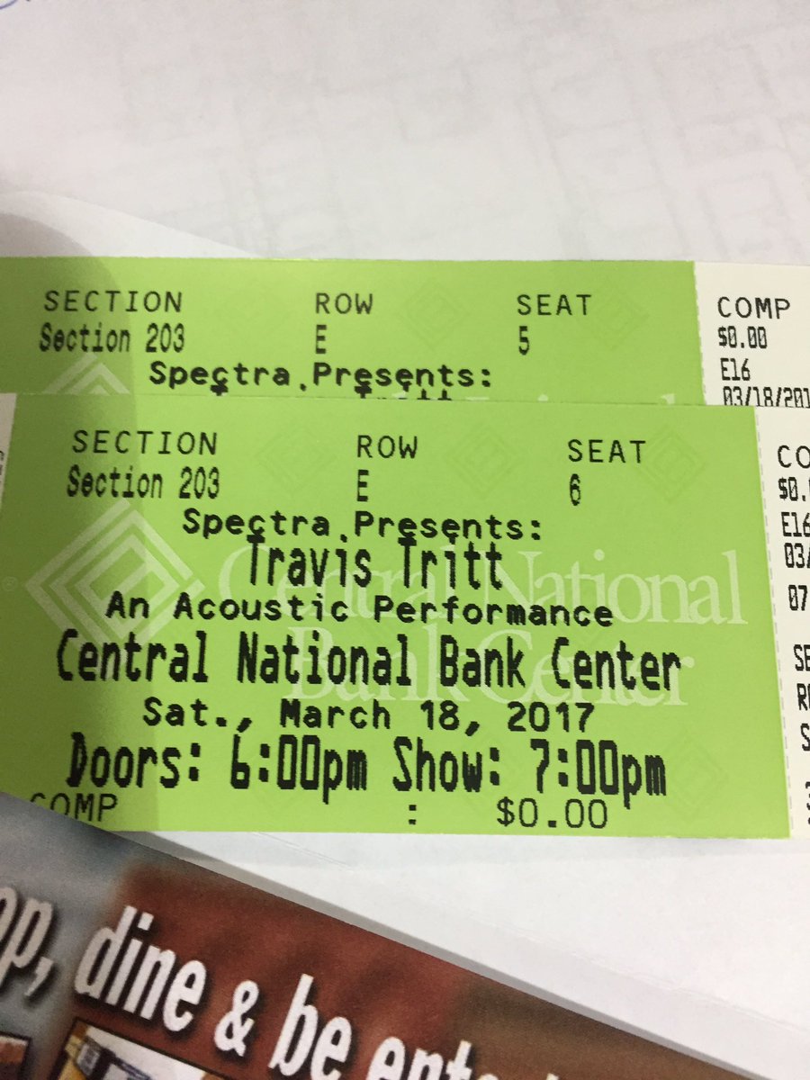 EnidPS_it's tweet photo. #epsit2017 #travistritt #lastchance 2 tickets ❤️it https://t.co/MnPwVQJzhi