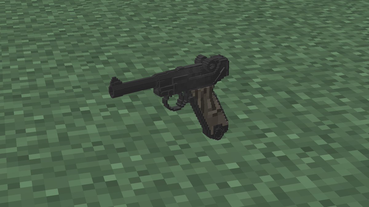 あんじゅ בטוויטר 暇だから愛銃のlugerの3dテクスチャ作ってみた 炎上しないようにちゃんとトリガーから指を離したヨ あと絶対に銃口は人に向けちゃダメ Minecraft サバゲ 指トリガー 銃口管理 指トリガー晒すとサバゲーマーがクソリプや晒し上げしてくれる