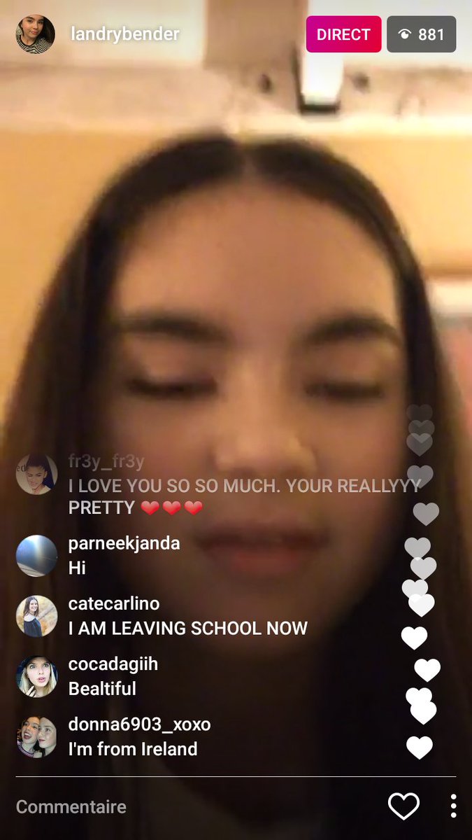 rickygarciafr's tweet image. @landrybender with direct insta😻💘
you're beautiful 💗💍