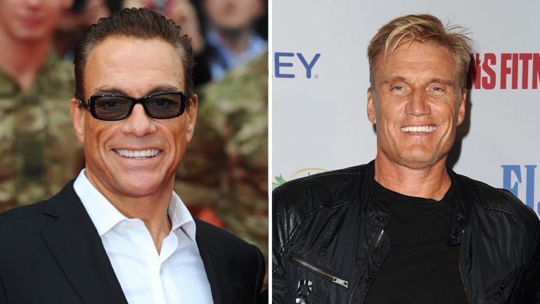 THR's tweet image. .@JCVD, Dolph Lundgren team for action thriller 'Black Water' thr.cm/ezfMdW