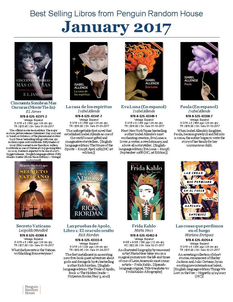 mickey_tirado's tweet photo. Libros Nuevos de enero de Penguin Random House https://t.co/DFVRKxXfsL