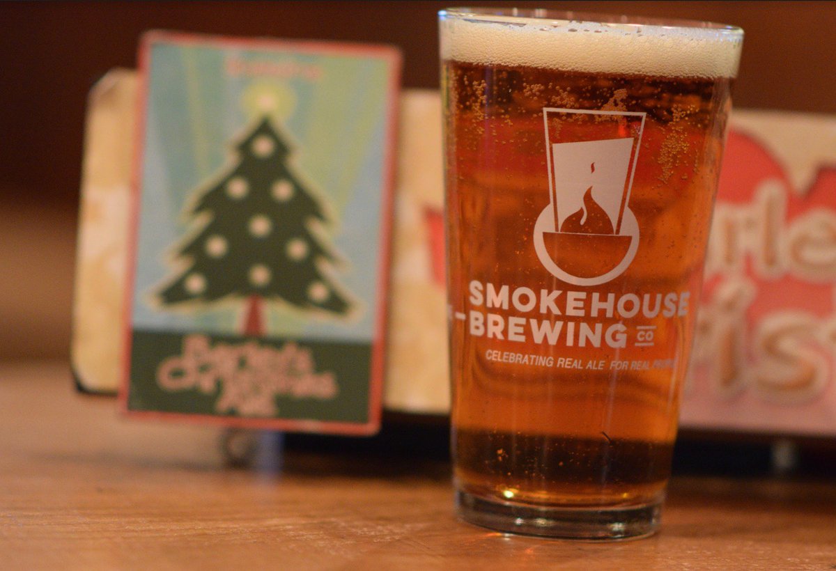 smokeandbrew's tweet image. This week's Hump Day Happy Hour feature is our Christmas Ale — $3 a pint all night! 🎄🍺