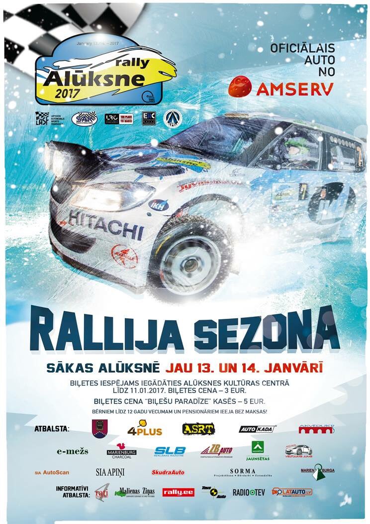 Tiekamies Alūksnē!