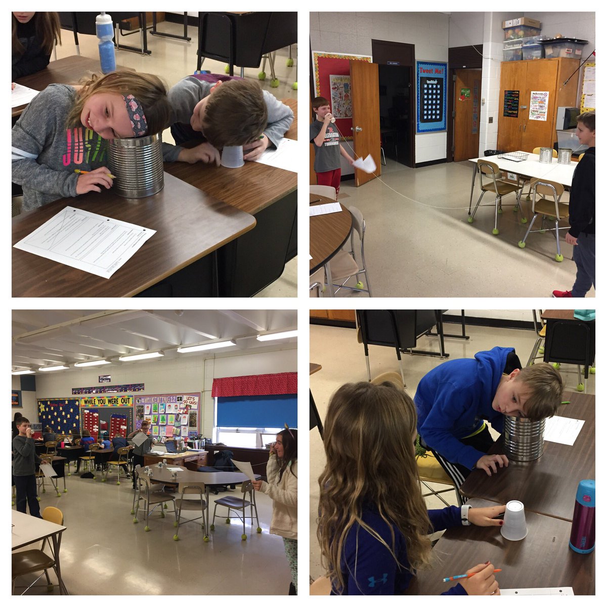 MrsKeating12's tweet image. Experimenting with how sound travels #havematterwilltravel #solidliquidgas