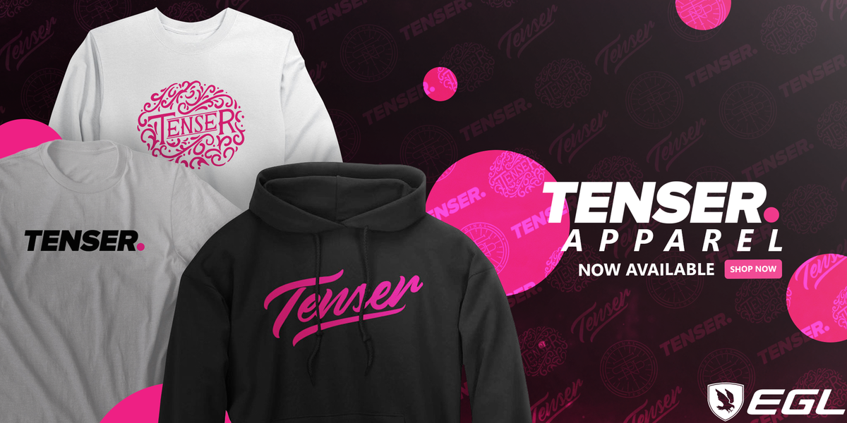 MY APPAREL IS FINALLY HERE! Use code "TENSER20" for 20% off right now! electronicgamersleague.com/collections/te…