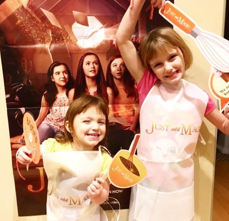 RippleStreetFun's tweet photo. These kiddos are just as excited as we are for the #JustAddMagicParty. We know you're excited for the Season 2 premiere too! https://t.co/FgsBskprvG