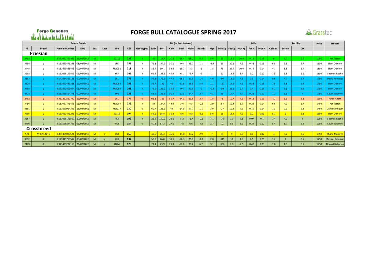 Forge_Genetics's tweet image. Limited number of natural service bulls remaining for sale. Please contact Grasstec on 086 8360285 to purchase