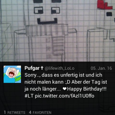 lifewith_LoLo's tweet photo. Lol. Ich weiß noch, wie ich letztes Jahr so 10min. lang vor dem Tweet gesessen bin um, ihn Punkt 24:00 Uhr zu #nt https://t.co/VvyvjUerZe