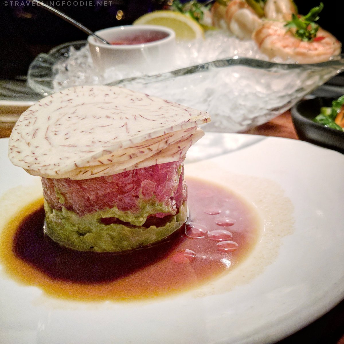 Hawaiian Big Eye Tuna Tartare at STK Las Vegas