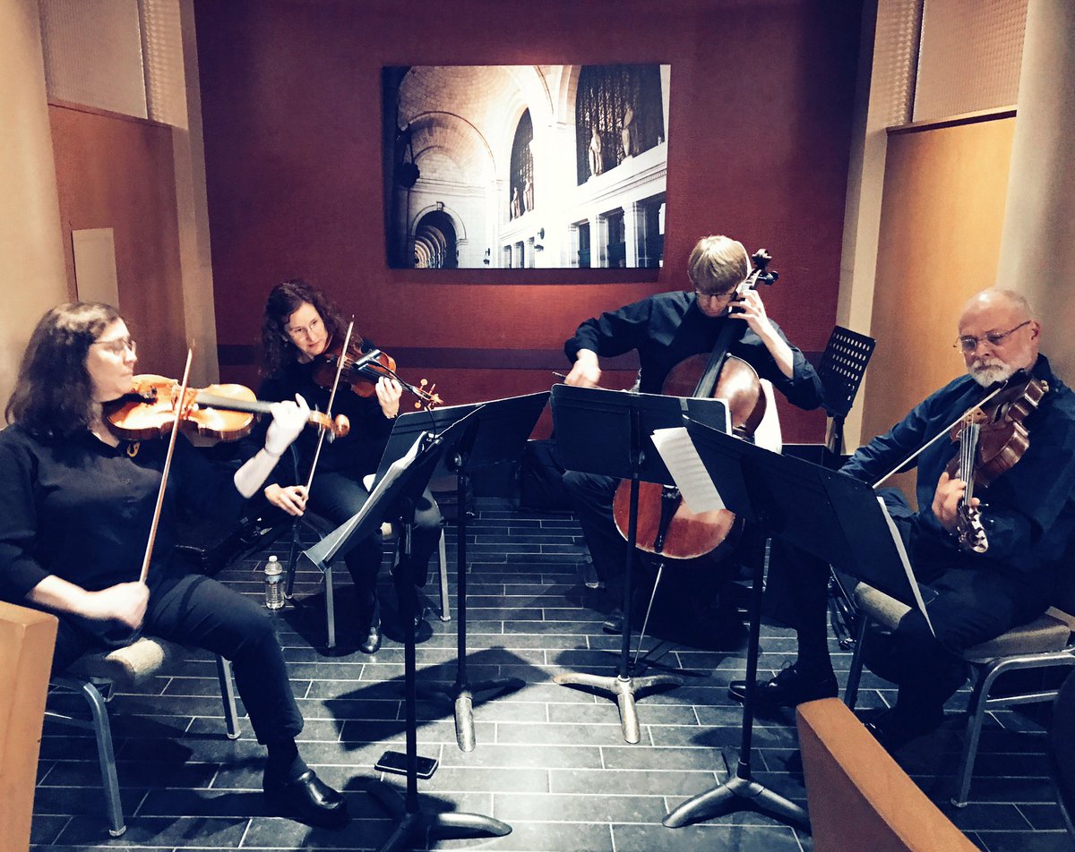 orchestramgr's tweet photo. Happening now: @NSOtweets musicians @ 21st Amendment Bar/Holiday Inn Capitol. Schedule of free events: https://t.co/C7JaJvdnrJ #NSONeighbor https://t.co/oafkT88owa