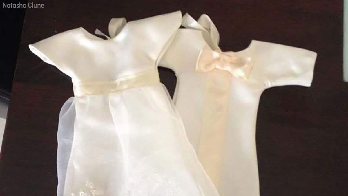 ABC7NY's tweet photo. Angel gowns offer solace to families whose babies never come home from the hospital: https://t.co/uU6p6Wft6Z https://t.co/nQkT8H84CS