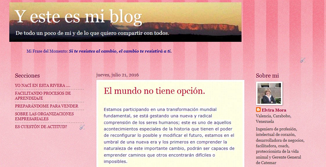 elviramora's tweet photo. Inicio el 2017 estrenando MiBlog, los invito a visitarlo, leerlo, comentarlo, recomendarlo y me den sus comentarios
https://t.co/OZgnXKmdGL https://t.co/GdbiEcqzWw