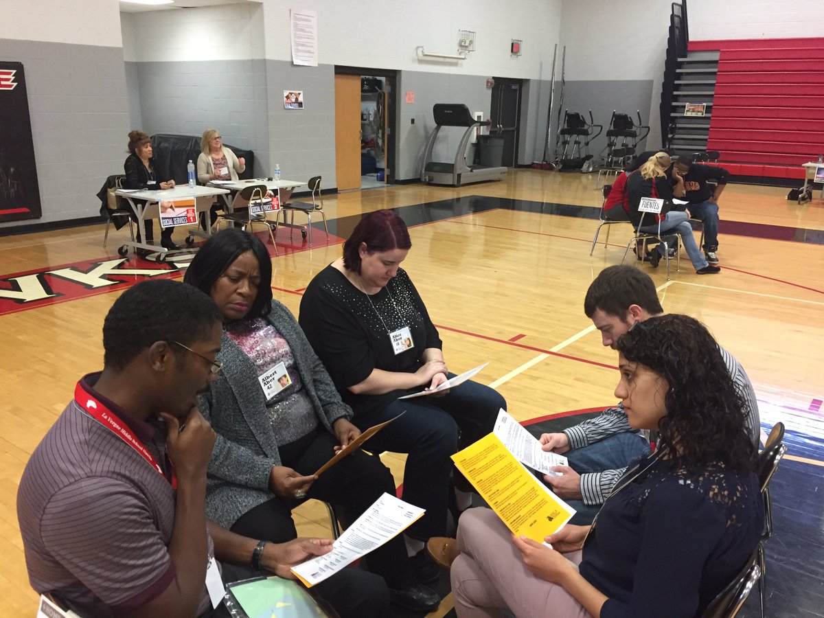 LMS_Hawks's tweet photo. LMS is preparing for a school culture shift. #povertysimulator #moveyourbus @ronclarkacademy @rucoschools https://t.co/v2Rd13fi2i