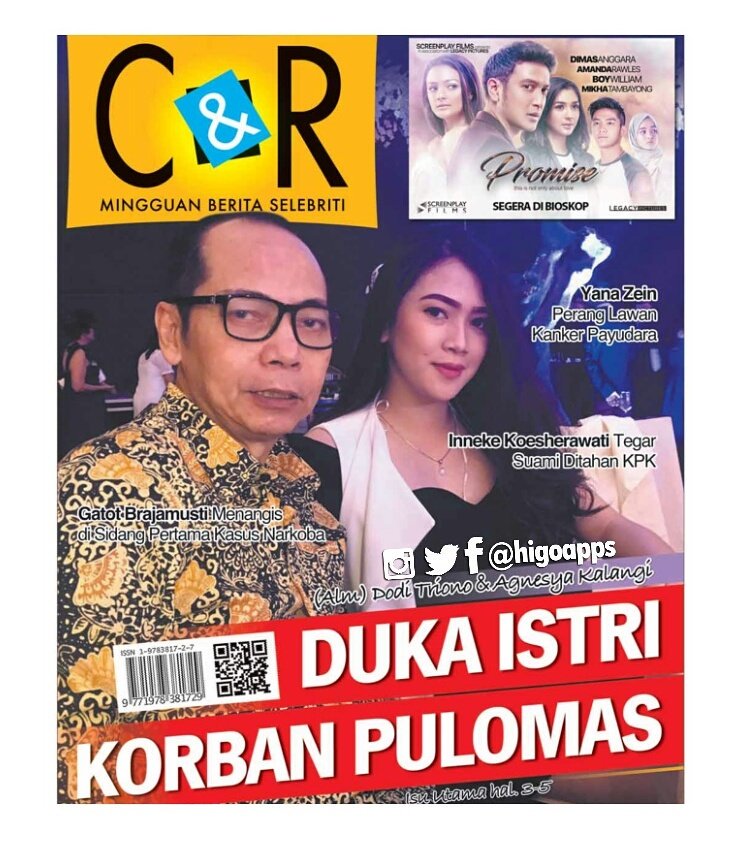 HIGOapps's tweet photo. Duka ditinggal suami masih menghantui Elsya Agnesya Kalangi. Baca Tabloid Cek & Ricek edisi 04-10 Januari via #HIGOapps https://t.co/XgwB1UDLc5