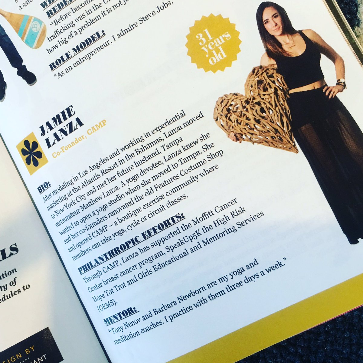 You May Know Her As Queen Of Hip Hop Flow, Or As One Of South Tampas Top 10 Under 40 🔥🎧🙌🏻👑 #SouthTampaMagazine #BossLady #CAMPtampa