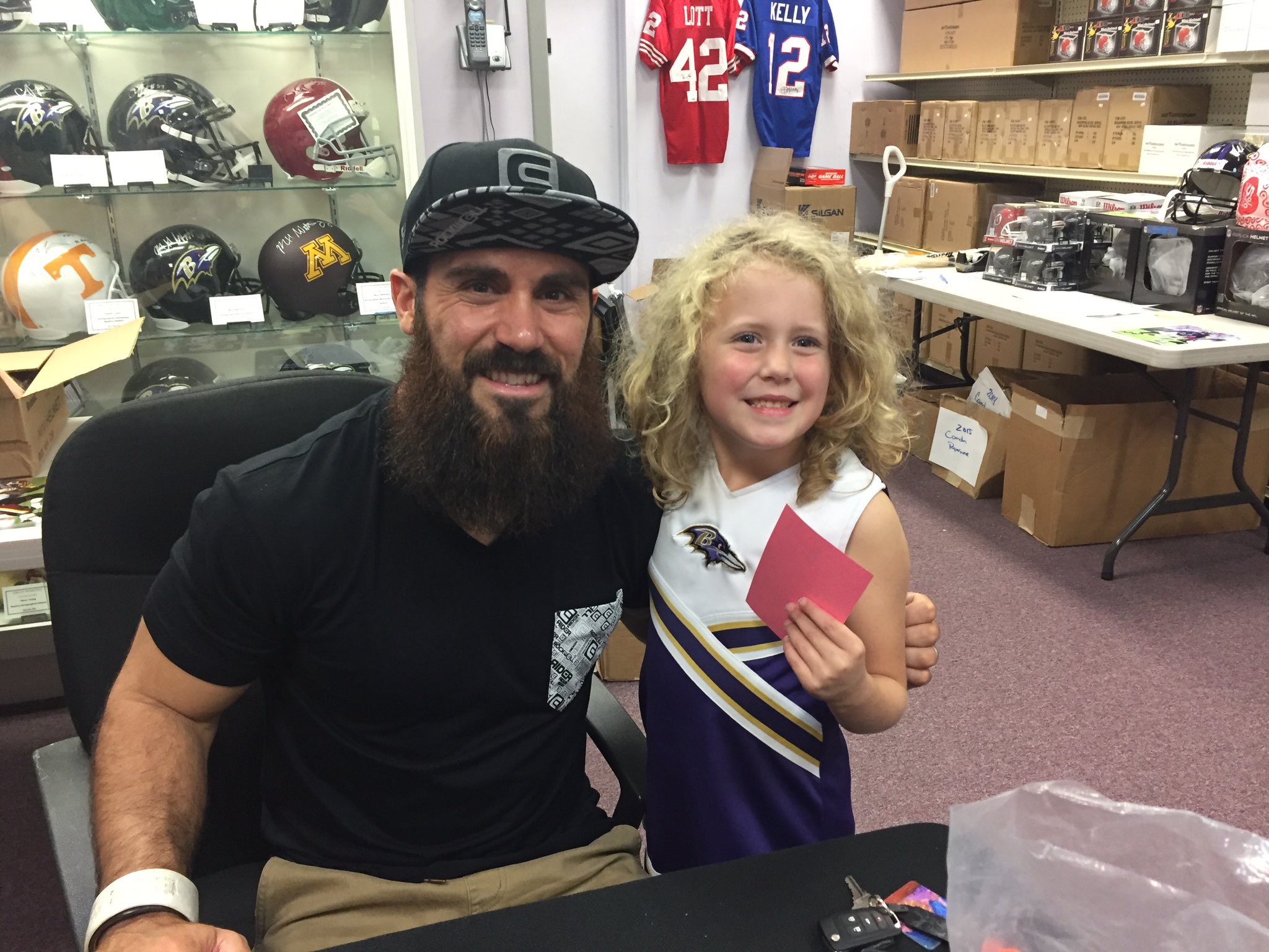 Happy Birthday Eric Weddle!   