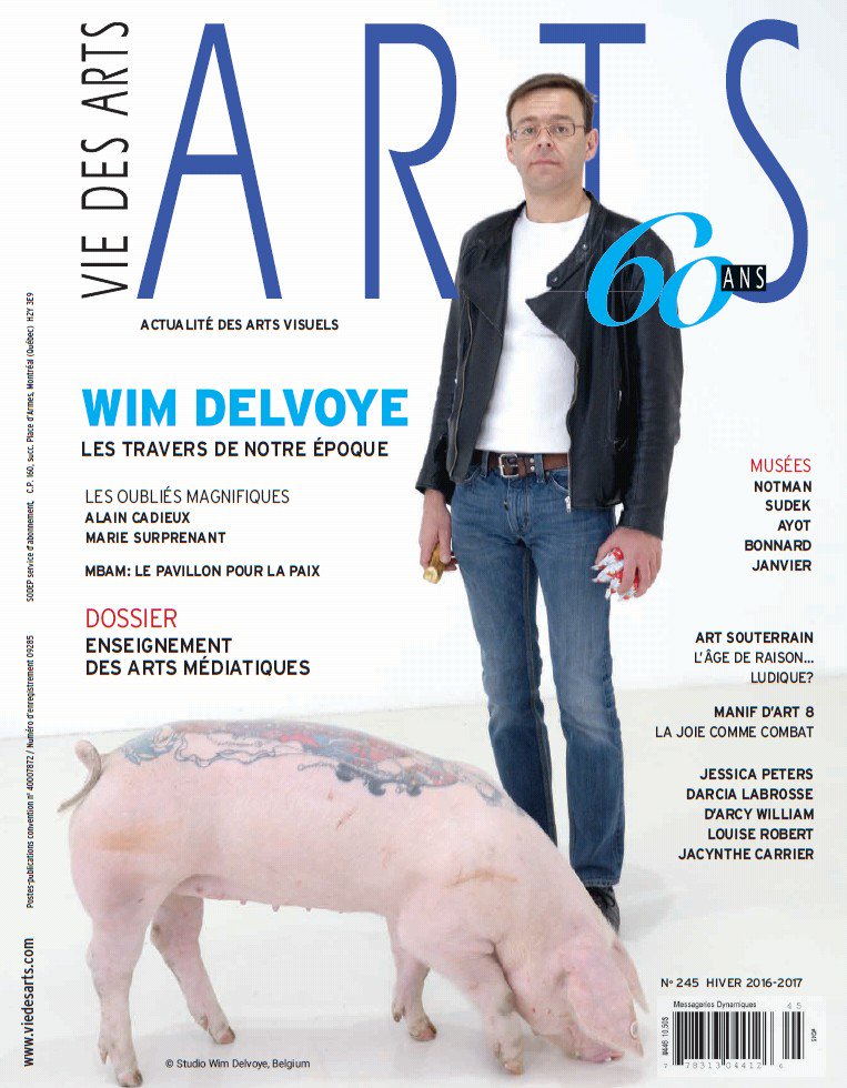 Le numéro 245 (hiver 2016-2017) est en ligne et en kiosque avec un dossier Éducation • Arts numériques. viedesarts.com