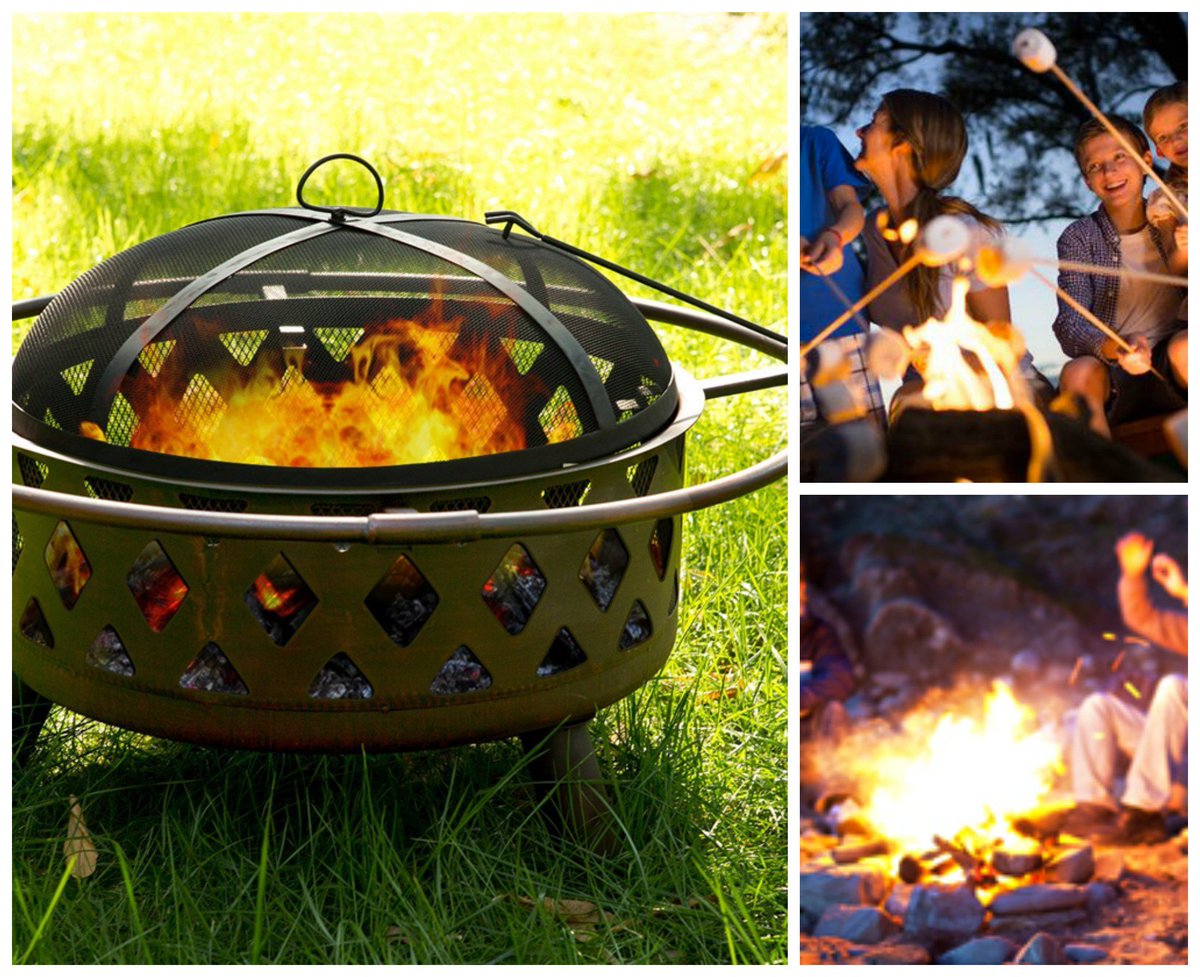 Get $5 OFF our Merax Portable Fire Pit &amp; beat chilly weather w/ code MLCD03EA, offer expires tonight 11:59pm PST: goo.gl/SNTclg