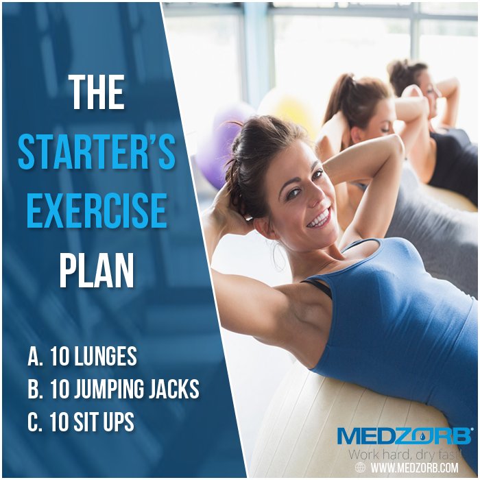 medzorb's tweet photo. Get closer to your #fitnessgoals by #easyworkout routine! REMEMBER to do it for 20 days! Comment below when you complete #Workharddryfast https://t.co/P0iyvFEtnm