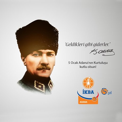 5 Ocak Adana'nın Düşman İşgalinden Kurtuluşunun 95. yılı kutlu olsun!.. #agk88 #5Ocak