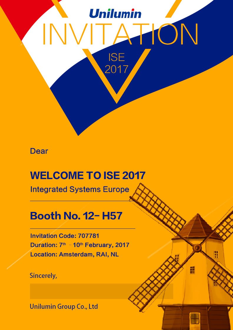 Steven_WuUni's tweet photo. Welcome to #ISE 2017! New design and new products will be stunning at Amsterdam. https://t.co/IzZ7WAxb9P