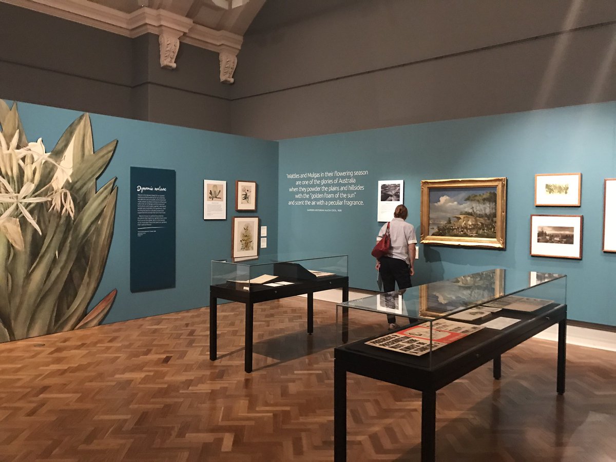 fiona_po's tweet photo. Loved @PHAVic member Richard Aitken's Planting Dreams exhibition at @statelibrarynsw. Carefully researched &amp; beautifully presented. https://t.co/rRLCQ26IGK