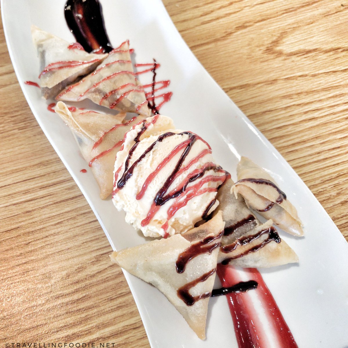 Travelling Foodie Eats Chocolate Samosa at Urban Turban Las Vegas Nevada