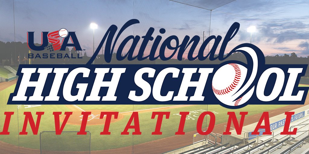 USABaseball's tweet photo. USA Baseball unveiled the 16-team field for the 2017 National High School Invitational. #NHSI17
Read more: https://t.co/SNPjokRAmT https://t.co/I8EUGdvyR2