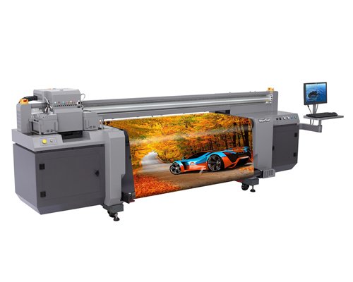 HandtopPrinter's tweet image. HT1600UV Series Hybrid Printer
 Maximum resolution is at 1200 x 1200 dpi, which can be printed  in up to 23 meters per hour on 4 passes.
