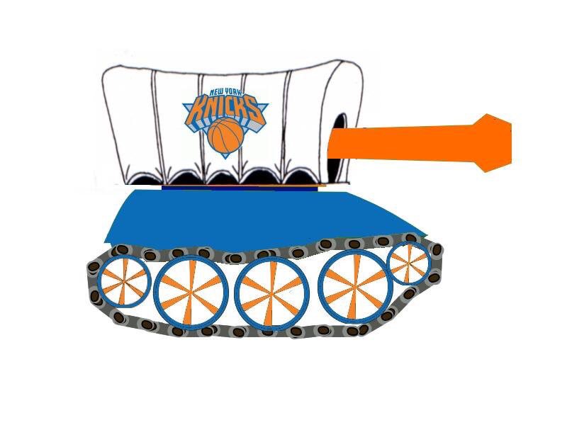 andrewtaylor's tweet photo. We're back, baby! #TankWagon #Knickstape https://t.co/BJAUBJKEe3