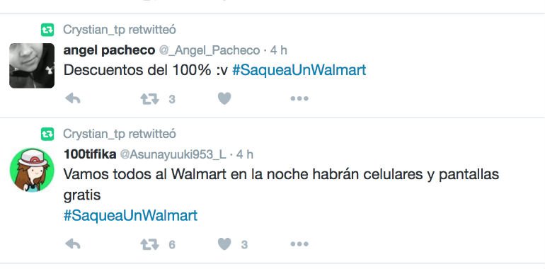 politicomx's tweet photo. Cientos de cuentas falsas en #Twitter promueven saqueos en el país.
Entérate qué hashtags usan y toma precauciones: https://t.co/jRkmCBFWLn https://t.co/Tf9hbH2G9L