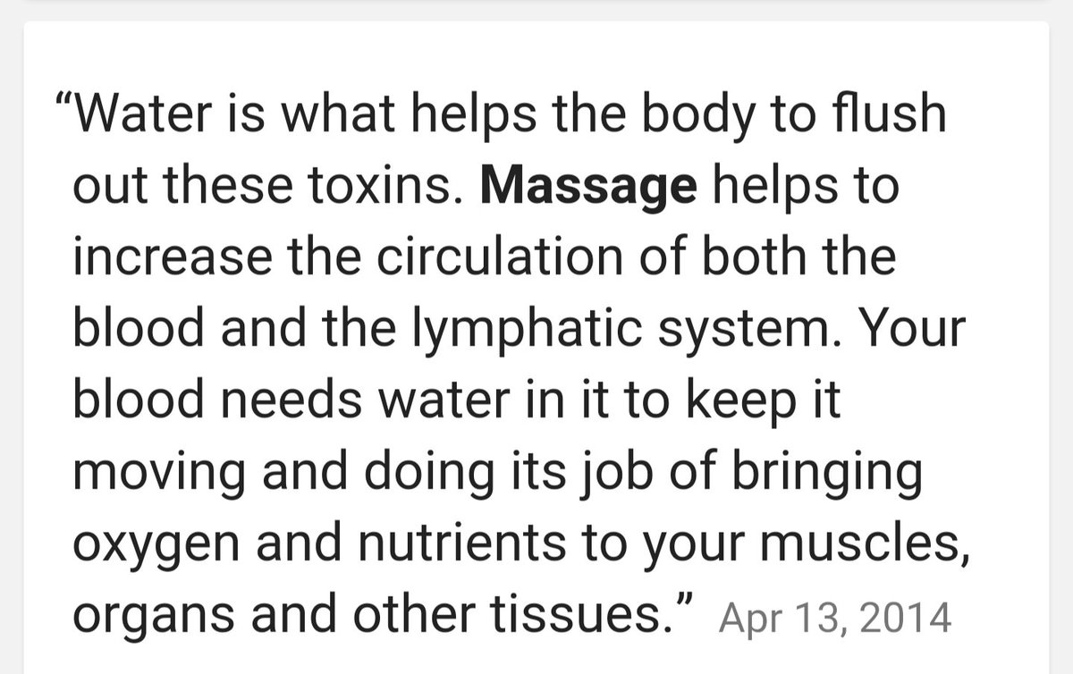ziggystarMT's tweet photo. Ever wondered what's best for your body after a massage? Well it's ....👇 https://t.co/CloVUIYE2S