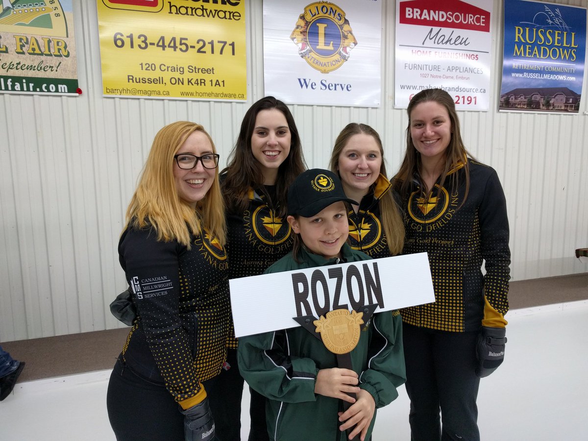 TeamRozonCurls's tweet photo. Opening ceremonies at provincials! Lost our first but it's how you finish! #u21provs https://t.co/EYWm4dx0Xt